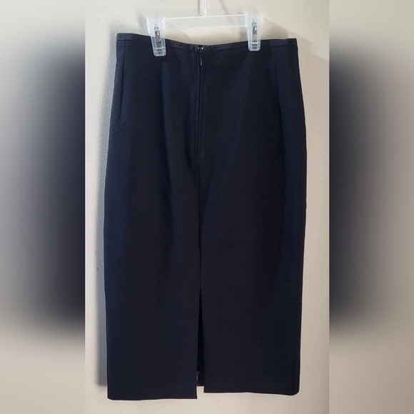 STELLA MCCARTNEY NWT SKIRT US 6 42 IT  BLACK PRINTED MEDIUM LENGTH - Picture 2 of 9